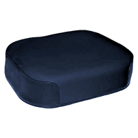 UT5614   Seat Bottom---Black Vinyl---Steel Back